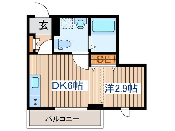 メリディアン泉ヶ丘の物件間取画像